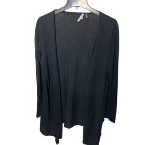 Minnie Rose cotton open front‎ cardigan